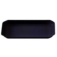 Салатник 5,8 л. 305*508*50 мм восьмиугольный черный,поликарбонат Cambro /1/