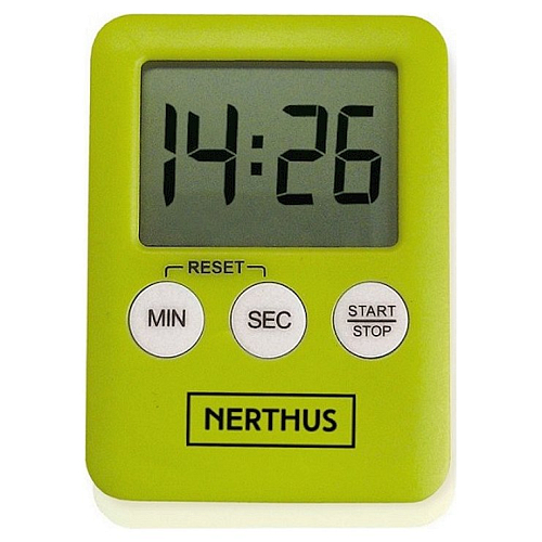 Таймер кухонный 100 минут цифровой цвет в ассортименте VB /1/18/72/