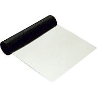 Скребок (разделитель для теста) h=11 см. раб.часть 9*11 см. нерж. (мягкое лезвие) Tellier /1/