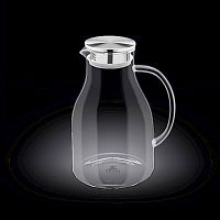 Кувшин 2,5 л. с крышкой + сетка нерж Термостекло Wilmax /1/12/