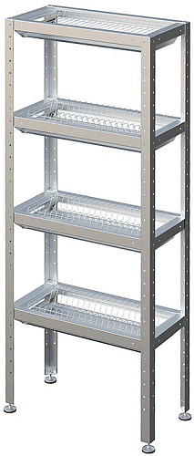 Стеллаж для тарелок и стаканов Atesy СКТС-Б- 900-02 (СКТС-900-Э)
