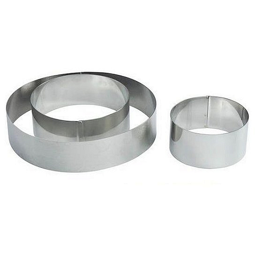 Форма для выкладки/выпечки "Круг" d=10 см, h=6 см MGSteel /1/96/