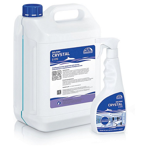 Стеклоочиститель 0,5 л. Dolphin Crystal /18/