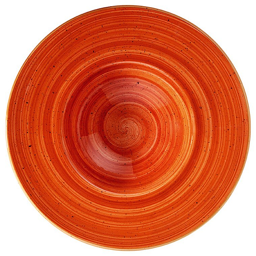 Тарелка для пасты d=280 мм. 400 мл. Терракота /6/