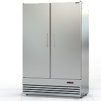 Шкаф холодильный ПРЕМЬЕР ШВУП1ТУ-1,4 М (В/Prm, 0…+8) нерж.