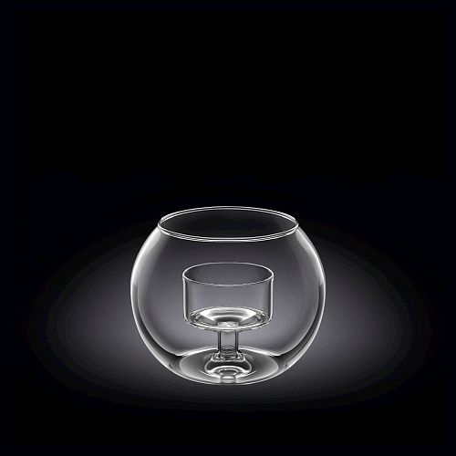 Подсвечник d=70/45 мм. h=90 мм. Термостекло Wilmax /1/48/