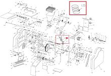 Кольцо 33000086 для тестоделителя т.м. SIGMA, серии SPZ
