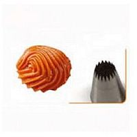 Насадка кондитерская "Хризантема" d=4 мм. нерж. /1/