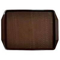 Поднос 42*30см темно-коричневый (167) MG/10/