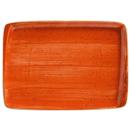 Блюдо l=360*250 мм. Терракота /1/6/