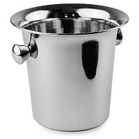 Ведро для льда 1,15 л. нерж. d=13 см. Abert /1/