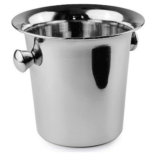 Ведро для льда 1,15 л. нерж. d=13 см. Abert /1/