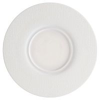 Блюдце d=120 мм. Белый Пэтч (чашка 74927), форма Нит Bonna /1/6/ ОСЕНЬ