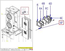 Винт М4х15 12010262 для печи пароконвекционной т.м. Fagor