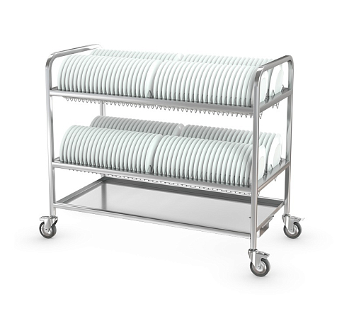 Тележка для тарелок Atesy ТТ-Л-2-1200.600-02 (ТТ-2)