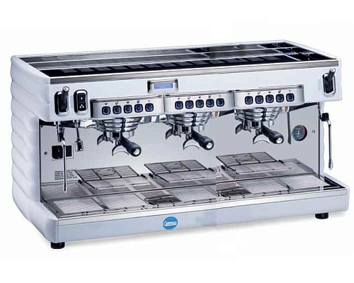 Кофемашина рожковая Carimali Bubble E3, 3 группы, высокие, автомат, экономайзер