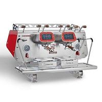 Кофемашина автомат BEZZERA Victoria 2 группы красная мультифазная