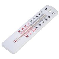 Термометр (-30 / +50) фасадный пластик FM /1/6/