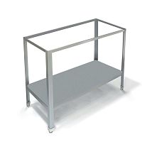 Каркас стола уголок нержавеющий сплошная полка Kayman КС-42/1407
