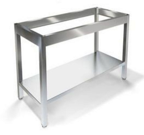 Каркас стола труба нержавейка сплошная полка Kayman КС-22/1607