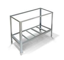 Каркас стола уголок нержавеющий полка решетка Kayman КС-44/1506