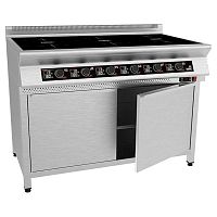 Плита индукционная на тепловой подставке 6 конфорок Кобор I7-6SТ