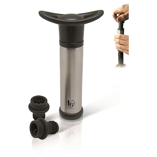 Помпа для вина + 2 пробки вакуумные VB (FIC 003) /1/12/