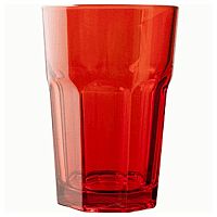 Хайбол 360 мл. d=83, h=122 мм красный закален. Энжой Б /12/