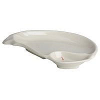 Блюдо баклажан 21,8*14,6 см. h=2,3см "Осенняя трава"