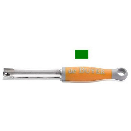Нож для вырезания сердцевины d=20 мм. зеленая ручка De Buyer /1/