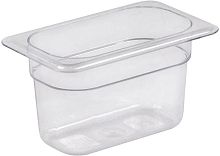 Гастроемкость Kitchen Muse GN1/9х100мм поликарбонат, JW-P194