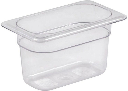 Гастроемкость Kitchen Muse GN1/9х100мм поликарбонат, JW-P194