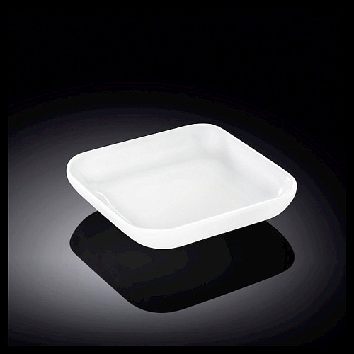 Салатник квадратный 80*80 мм. 50 мл. h=22 мм. усиленный край Wilmax /12/144/