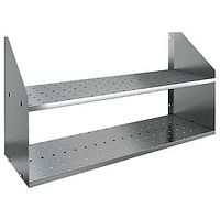 Полка настенная двойная с перфорацией HICOLD НПД-14/4 П