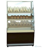 Витрина хлебная Полюс Carboma K70 N 0,9-2 (0,9) без стекла