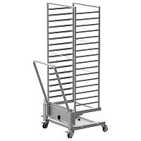Тележка Unox XEBTL-16EU с направляющими для печи конвекционной электрической серии XEBL