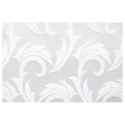 Скатерть 110*110 см. белая перья /3/