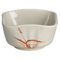 Миска квадратная 8,7*8,7 см. h=5 см. 150 мл. "Осенняя трава"