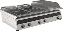 Плита индукционная комбинированная SMART INDUCTION K76-5KPN