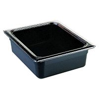 Гастроемкость 1/2 h=100 мм. 6 л. поликарбонат черная Cambro /6/