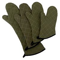 Рукавица термостойкая с 1-м выделенным пальцем 60 см. (до +220 °С) хлопок MGprof /1/