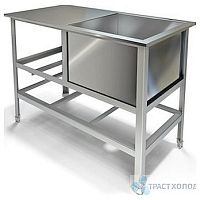 Ванна моечная сварная Kayman ВМ-414/600 П