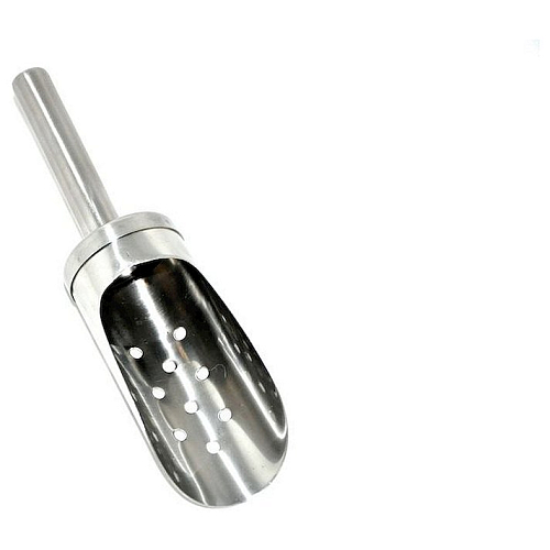 Совок для льда L=19 см. перфор.нерж. MGSteel /1/19/