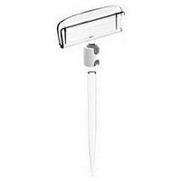 Держатель для ценников и табличек 10 см. прозрачный пластик на иголке /1/