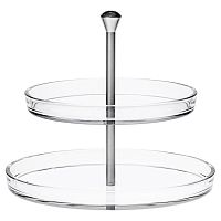 Этажерка 2-х ярусная d=22/27 см. h=23 см. Палладио Borgonovo /1/4/32/160/