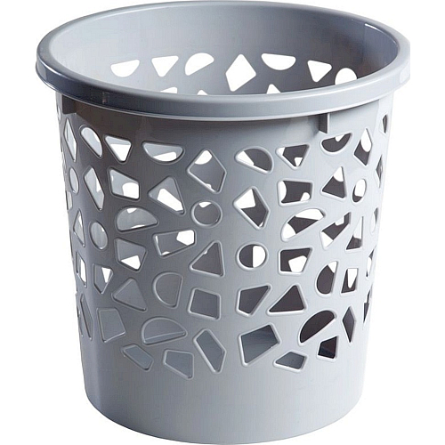 Корзина для мусора d=26 см. h=26 см. п/п цвет в ассорт. Рс /1/15/