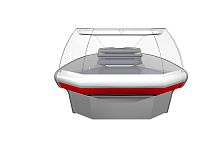 Холодильная витрина Полюс Carboma G110 VM-5 без боковин (ВХСу-1ш G110 внешний 90 (динамика))