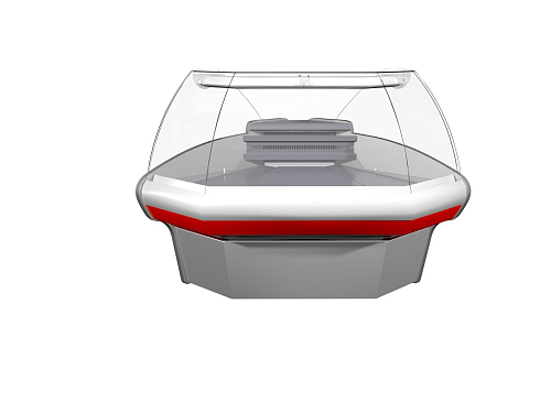 Холодильная витрина Полюс Carboma G110 VM-5 без боковин (ВХСу-1ш G110 внешний 90 (динамика))