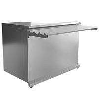 Прилавок кассовый универсальный Luxstahl КК-1200 Premium (камень)