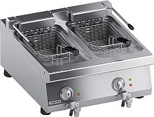 Фритюрница 700 серии VEROTERM VT7FGE07TT настольная 11+11 литров